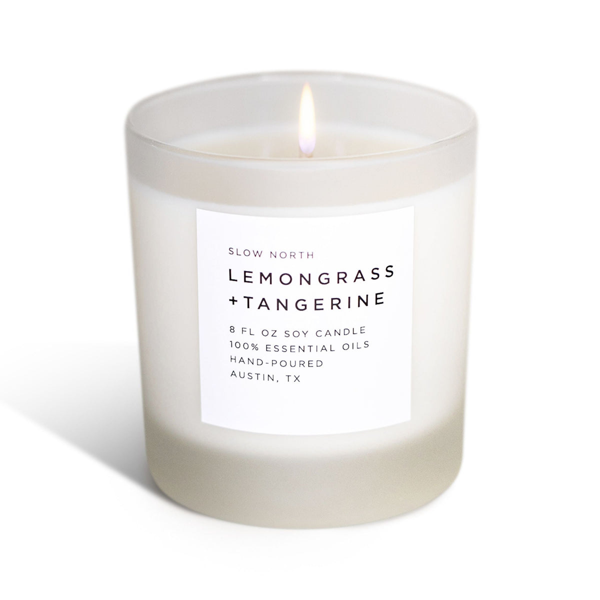 Lemongrass + Tangerine - Signature Candle