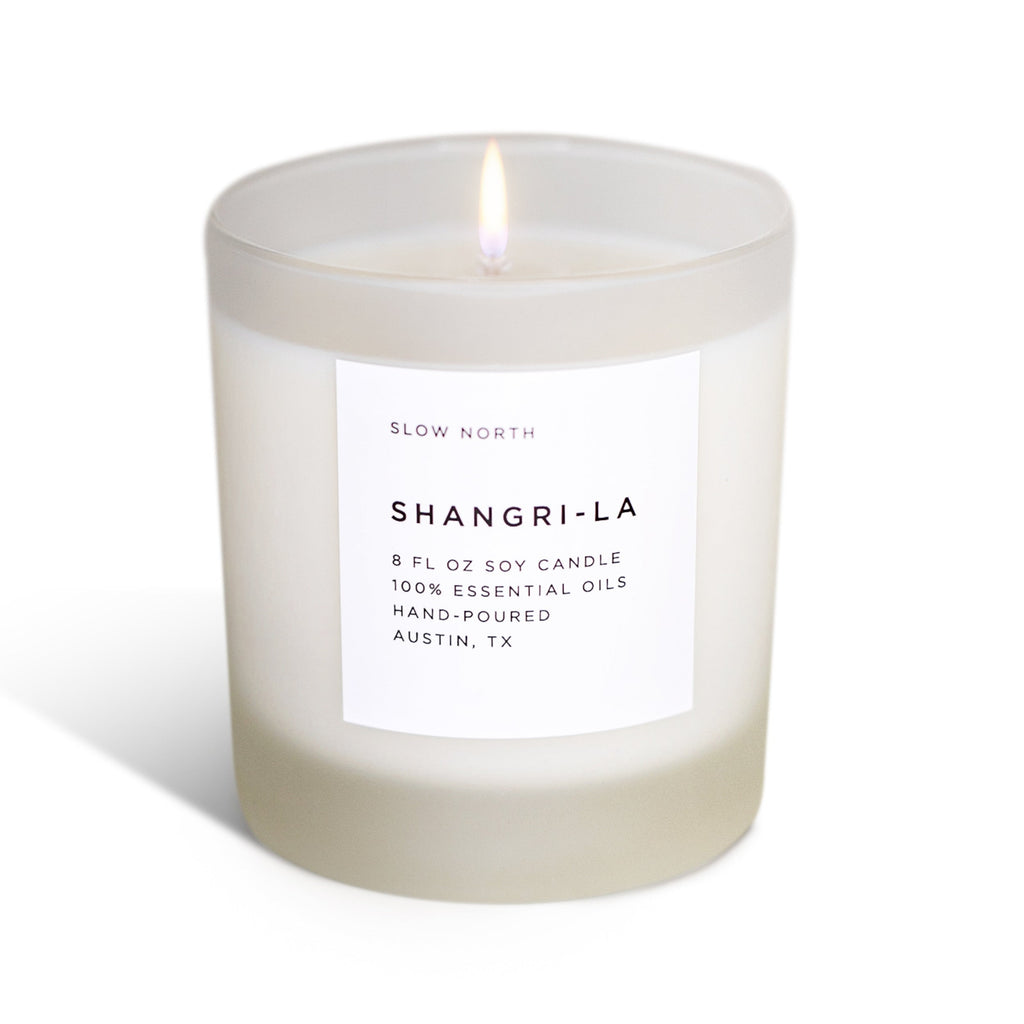Shangri-La - Signature Candle (Eucalyptus + Lavender + Lemongrass)