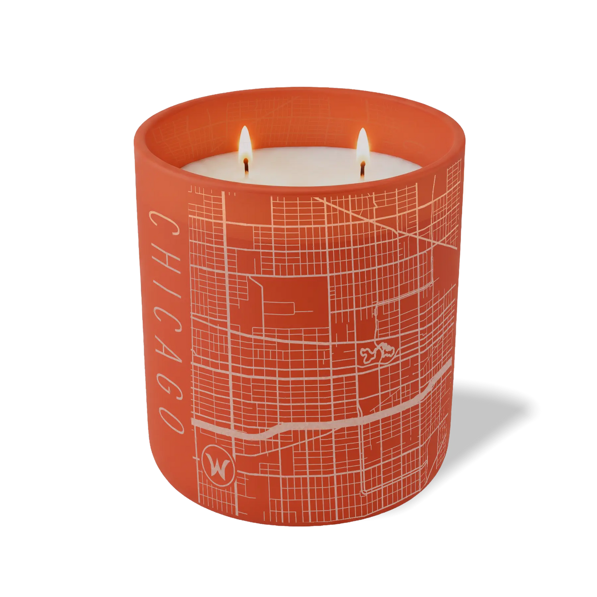 Chicago Map | 12 oz Candle