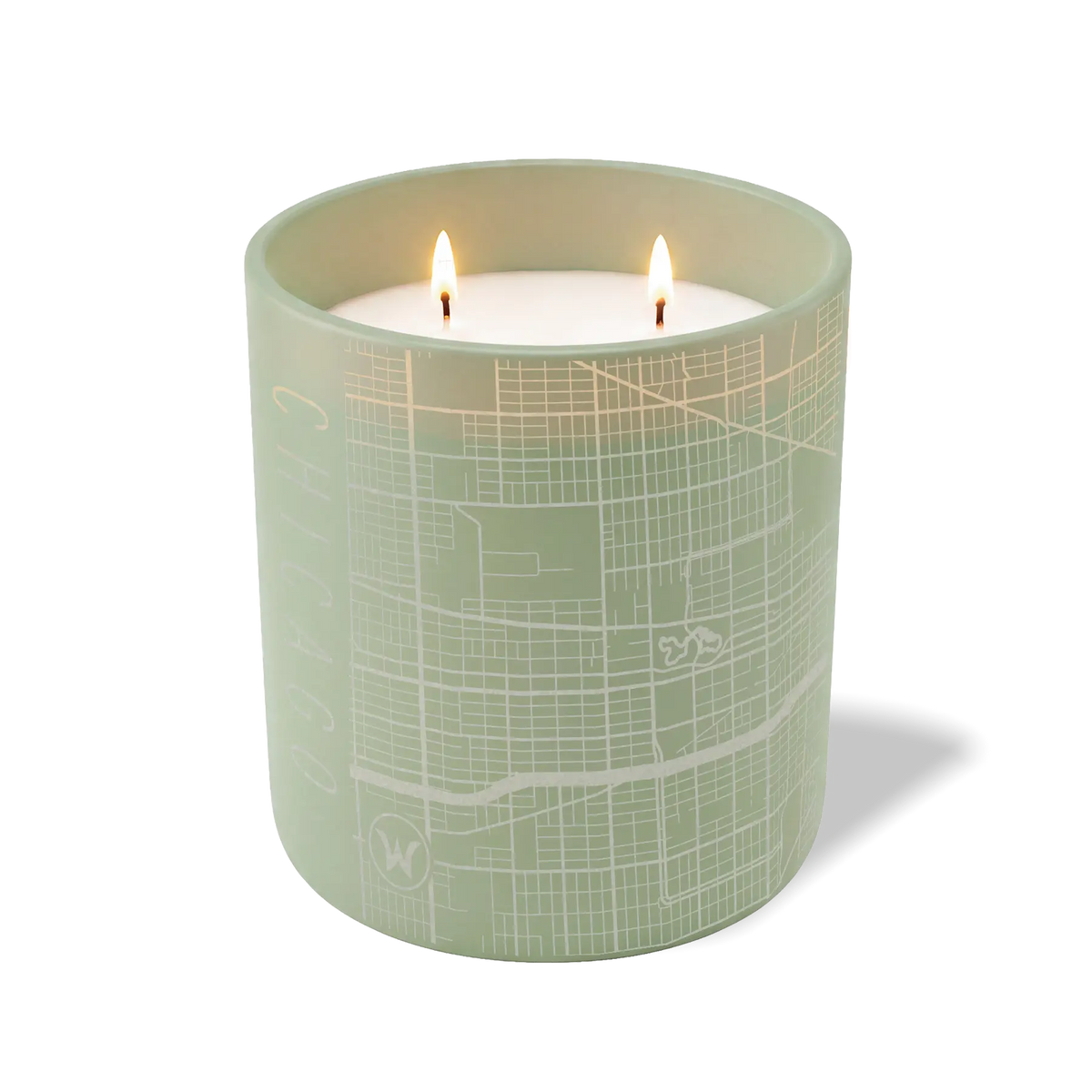 Chicago Map | 12 oz Candle